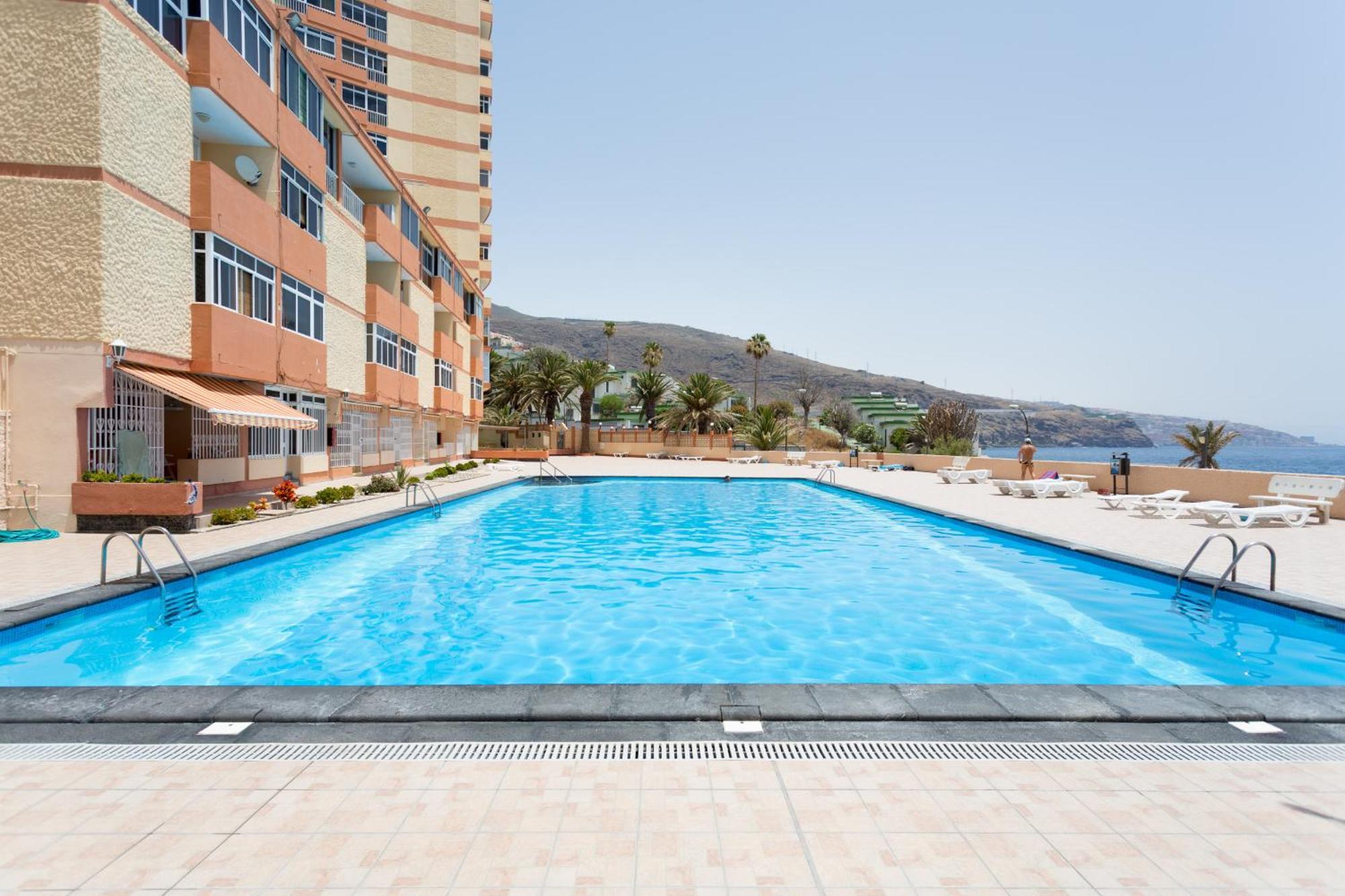 Frontline Duplex Las Arenitas With Pool Candelaria Dış mekan fotoğraf