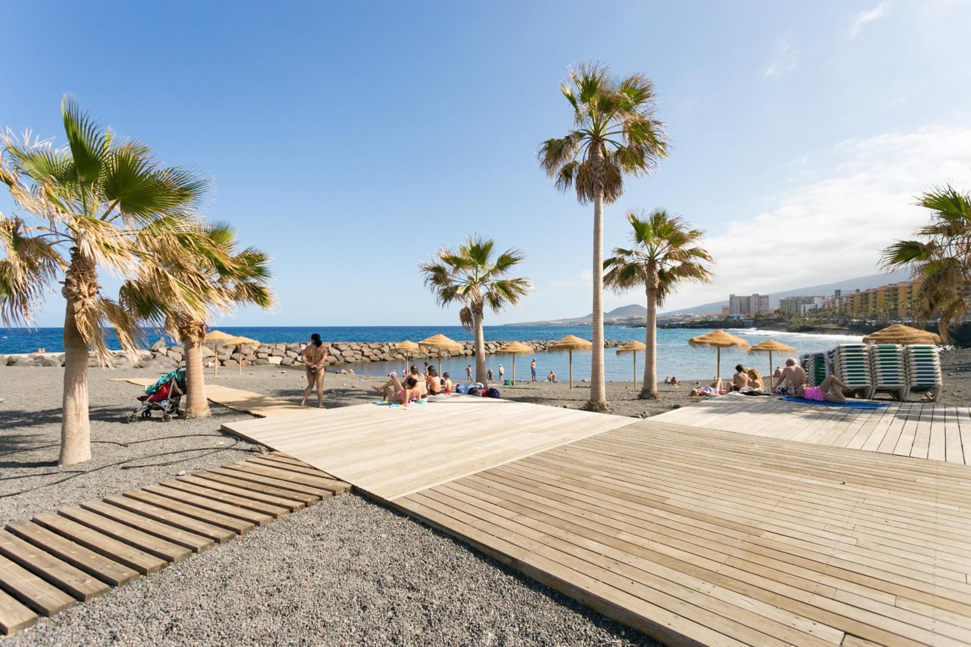 Frontline Duplex Las Arenitas With Pool Candelaria Dış mekan fotoğraf